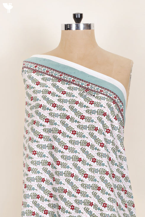 Cambric Cotton In Floral Print